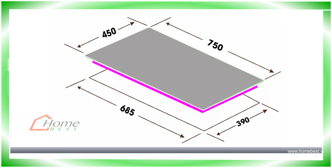 Bếp gas âm Canzy CZ 68H