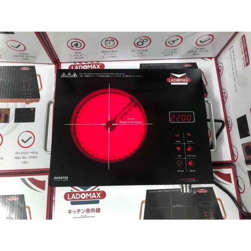 Bếp điện hồng ngoại đơn LADOMAX HA-666
