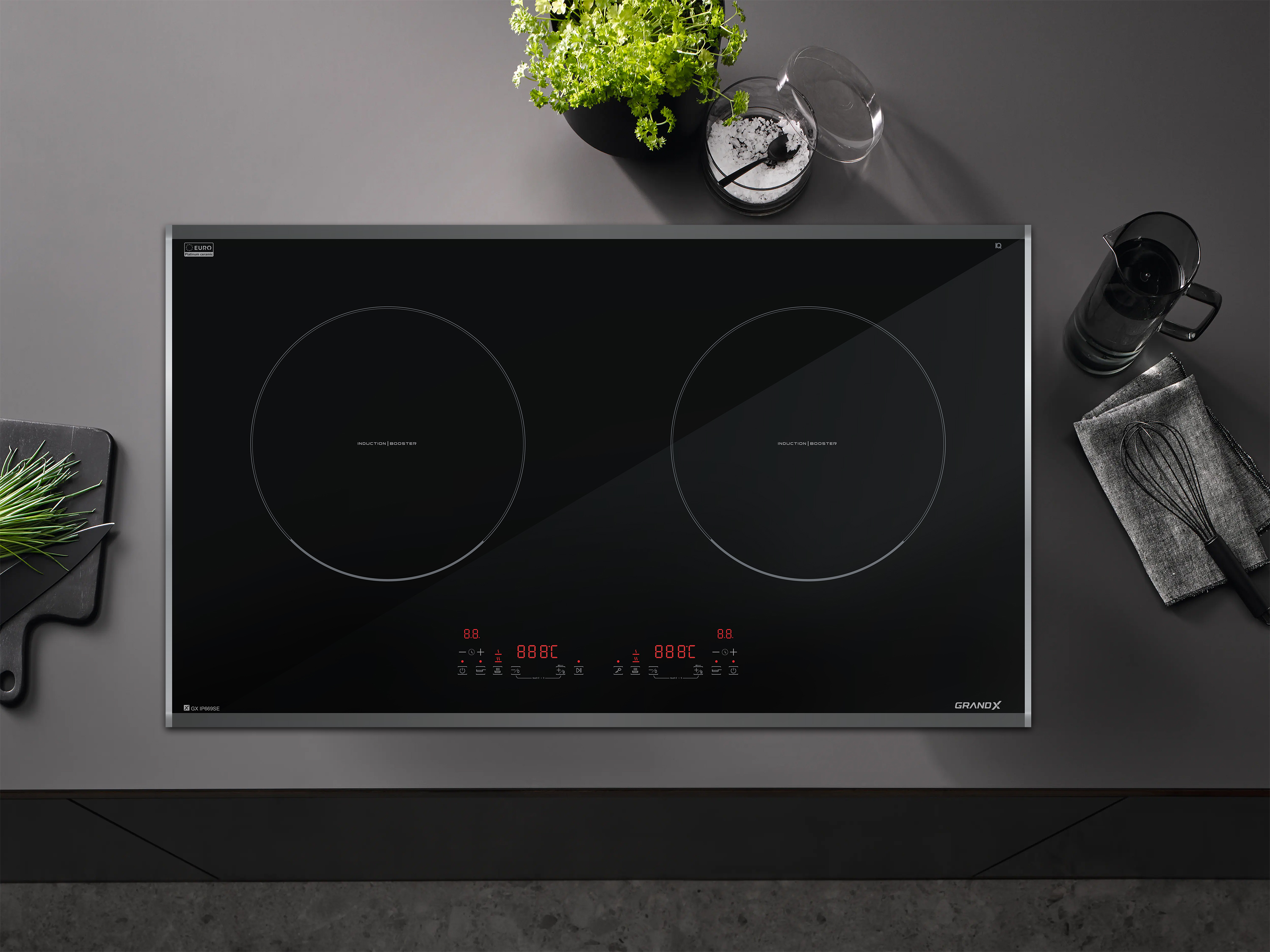 Bếp từ đôi GrandX GX IP669SE