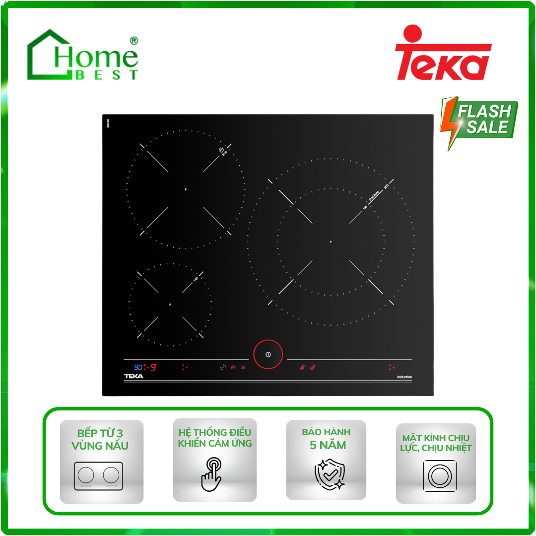 Bếp từ 3 vùng nấu Teka IT 6350 iKNOB