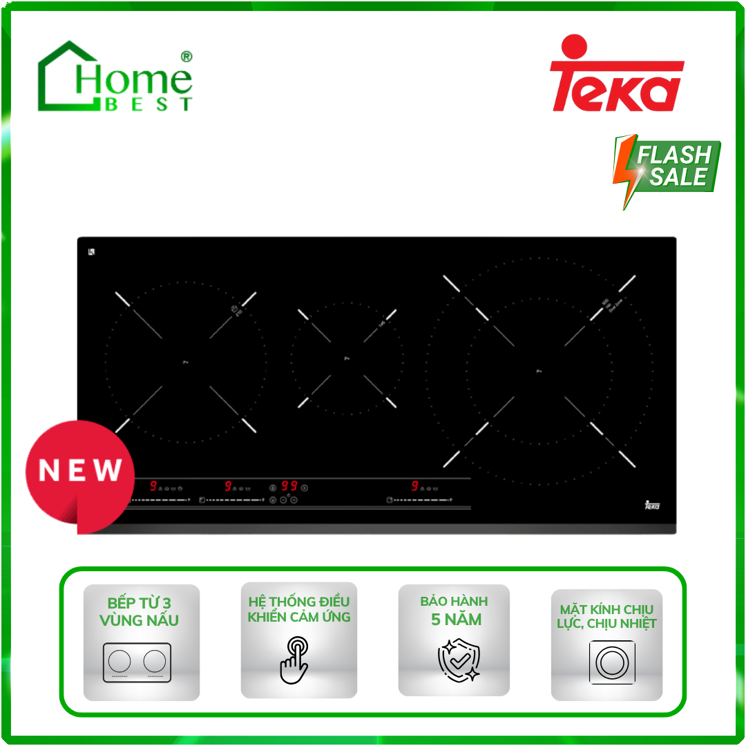 Bếp từ 3 vùng nấu Teka IZ 8320 HS