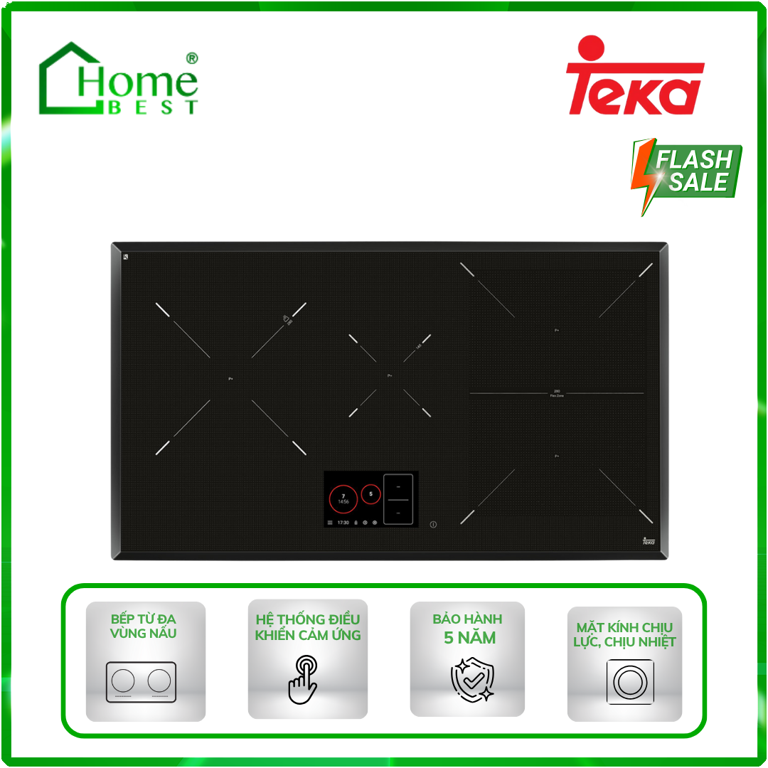 Bếp từ 4 vùng nấu Teka IRF 9480 TFT