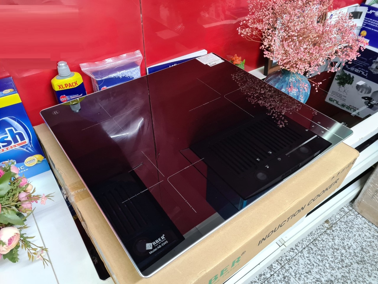 Bếp từ 3 vùng nấu Arber AB-334S