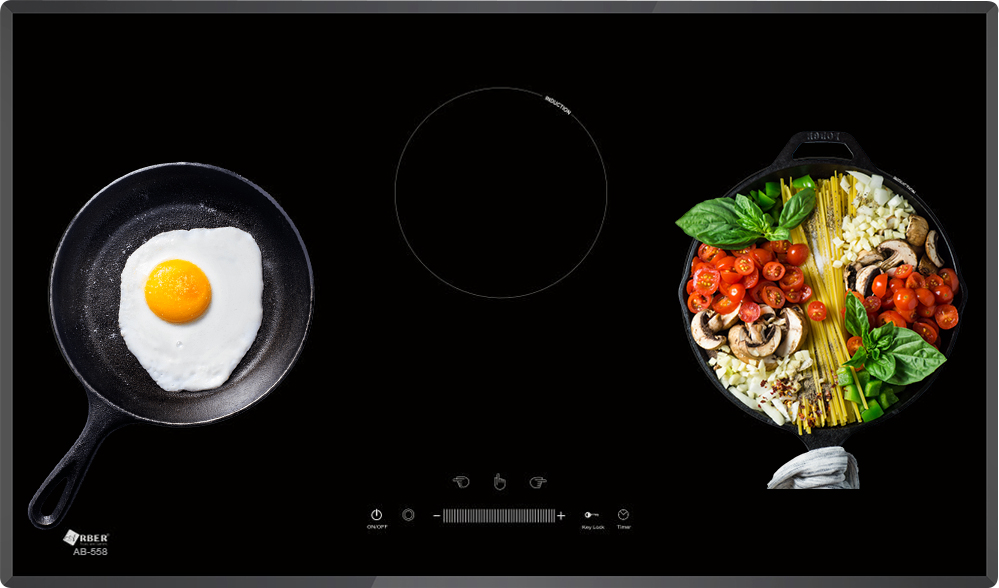 Bếp từ 3 vùng nấu Arber AB-558