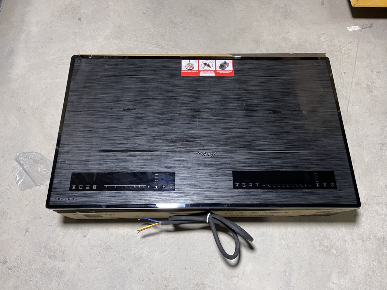 (Combo) Bếp điện từ kết hợp hồng ngoại Canzy CZ-DELUXE 111SGH