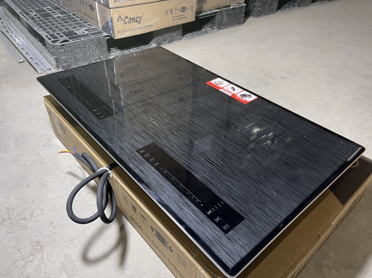 (Combo) Bếp điện từ kết hợp hồng ngoại Canzy CZ-DELUXE 111SGH