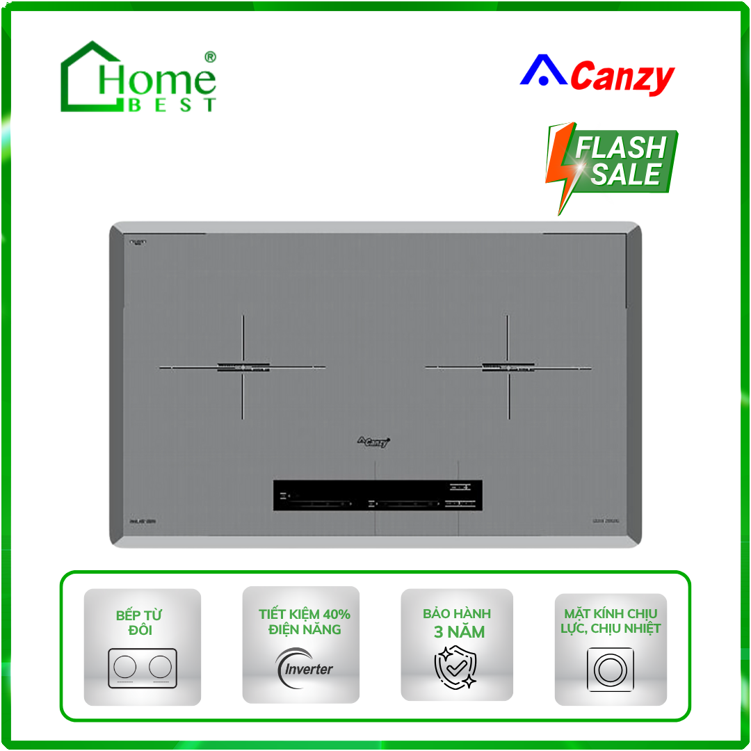 Bếp từ đôi Canzy CZ-KR778