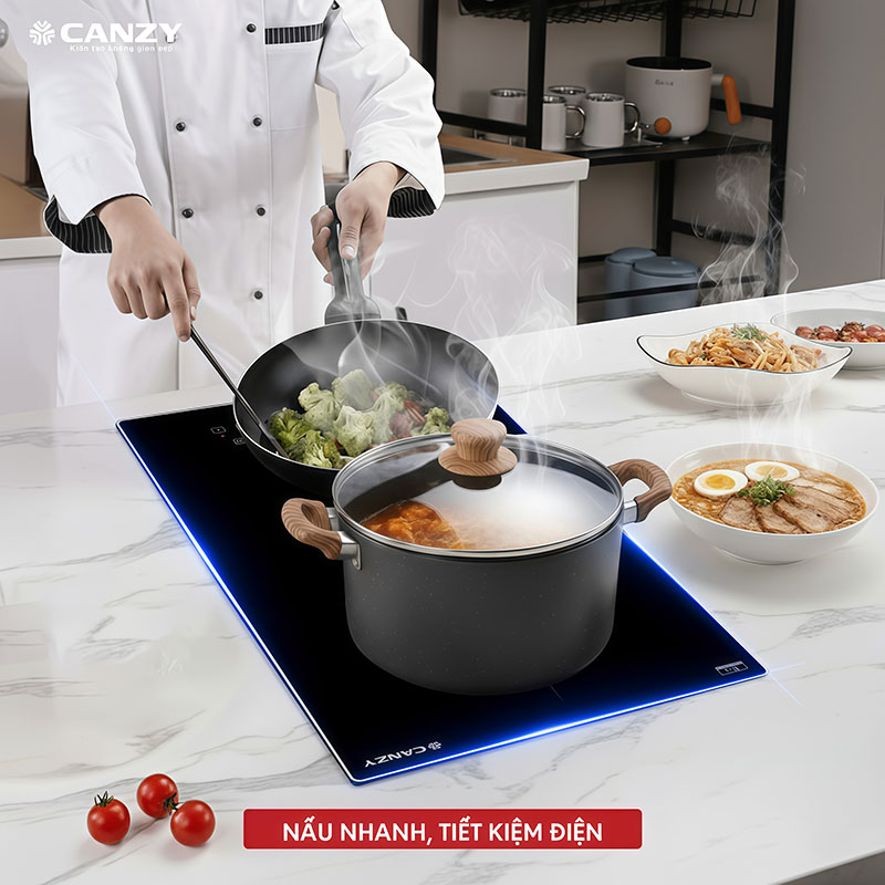 Bếp từ đôi Domino Canzy CZ EU66HOB