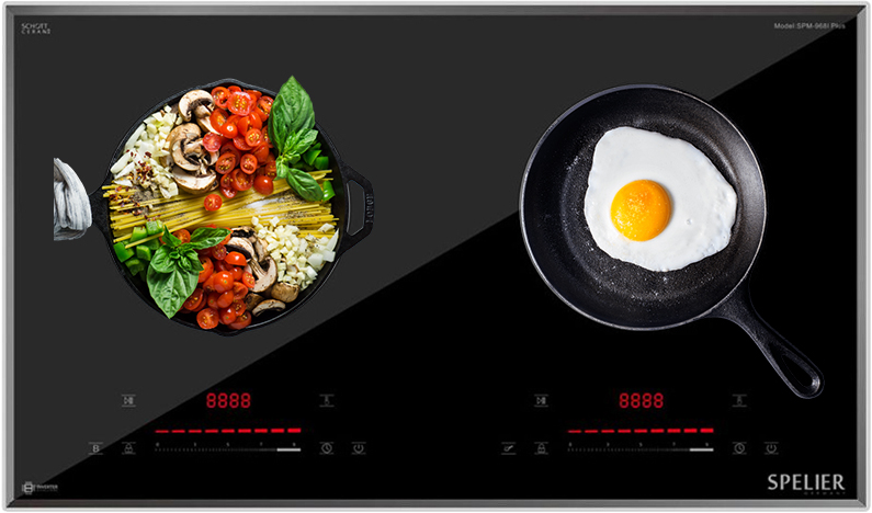 Bếp từ đôi Spelier SPM 968I PLUS