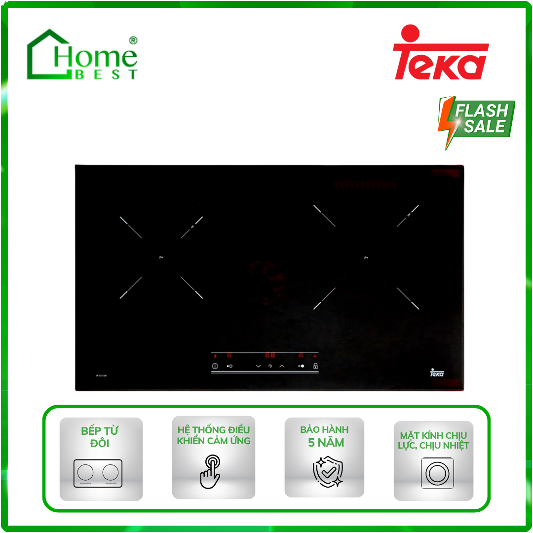 Bếp từ đôi Teka IR 721 SR