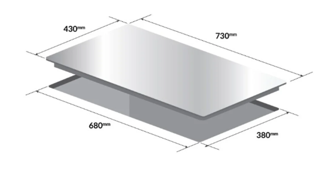 Bếp từ đôi Dusler DL 662EU
