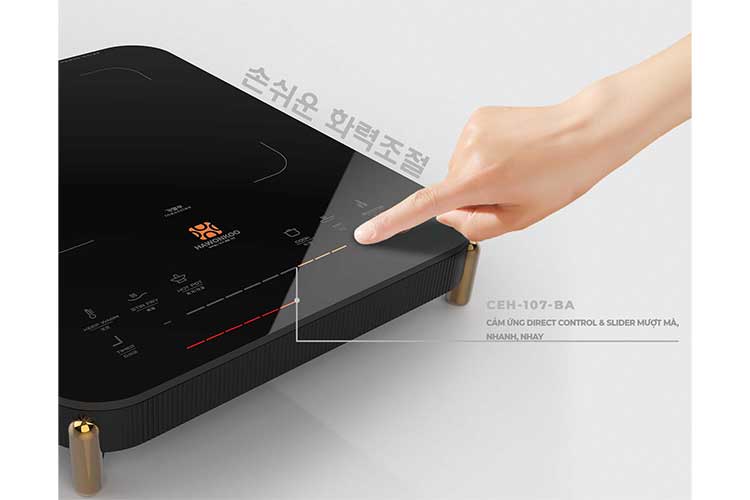 Bếp từ đơn kèm nồi Hawonkoo CEH-107-BA