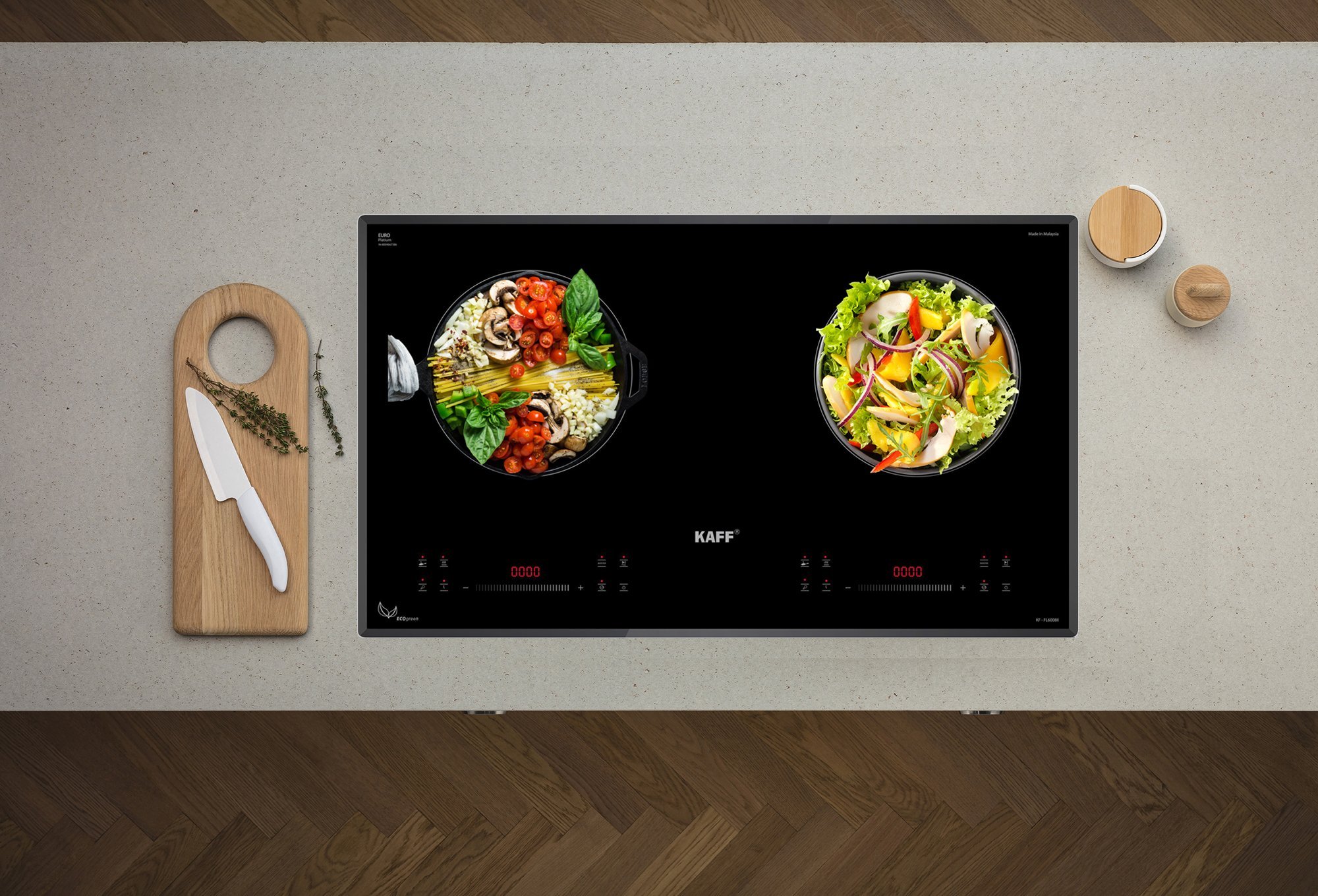 Bếp từ đôi KAFF KF-FL6008II