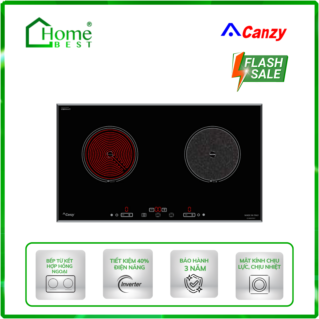 Bếp từ kết hợp hồng ngoại Canzy CZ-BMIX701T