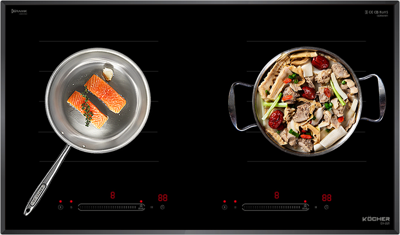Bếp từ đôi Kocher DI-221