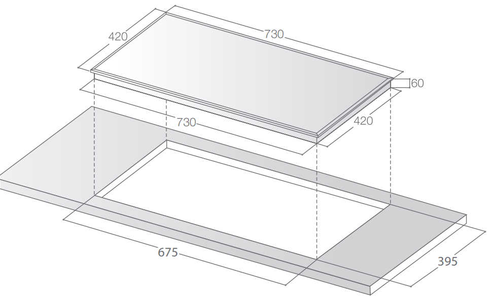 Bếp từ đôi Lorca LCI-886G