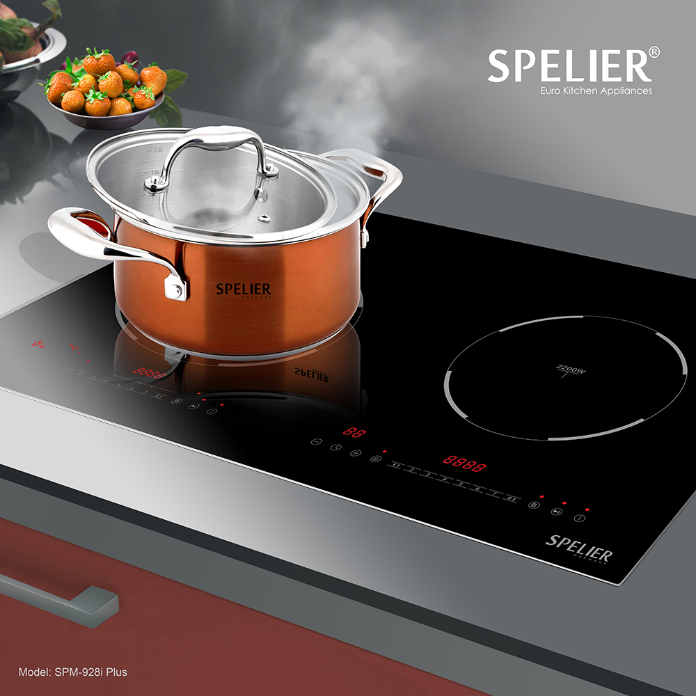 (Combo) Bếp từ đôi Spelier SPM-928I PLUS