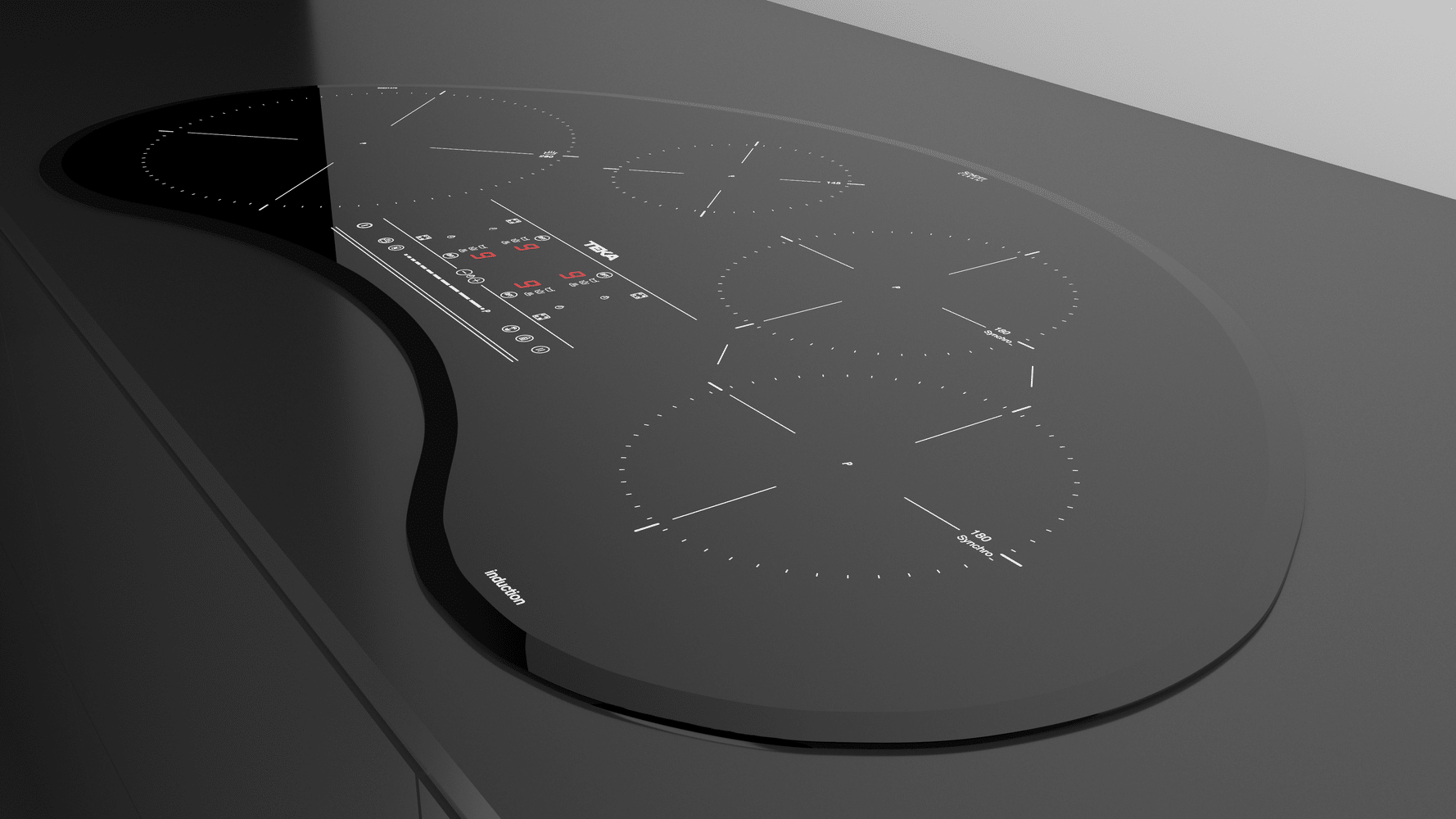 Bếp điện từ 4 vùng nấu Teka IRC 9430 KS