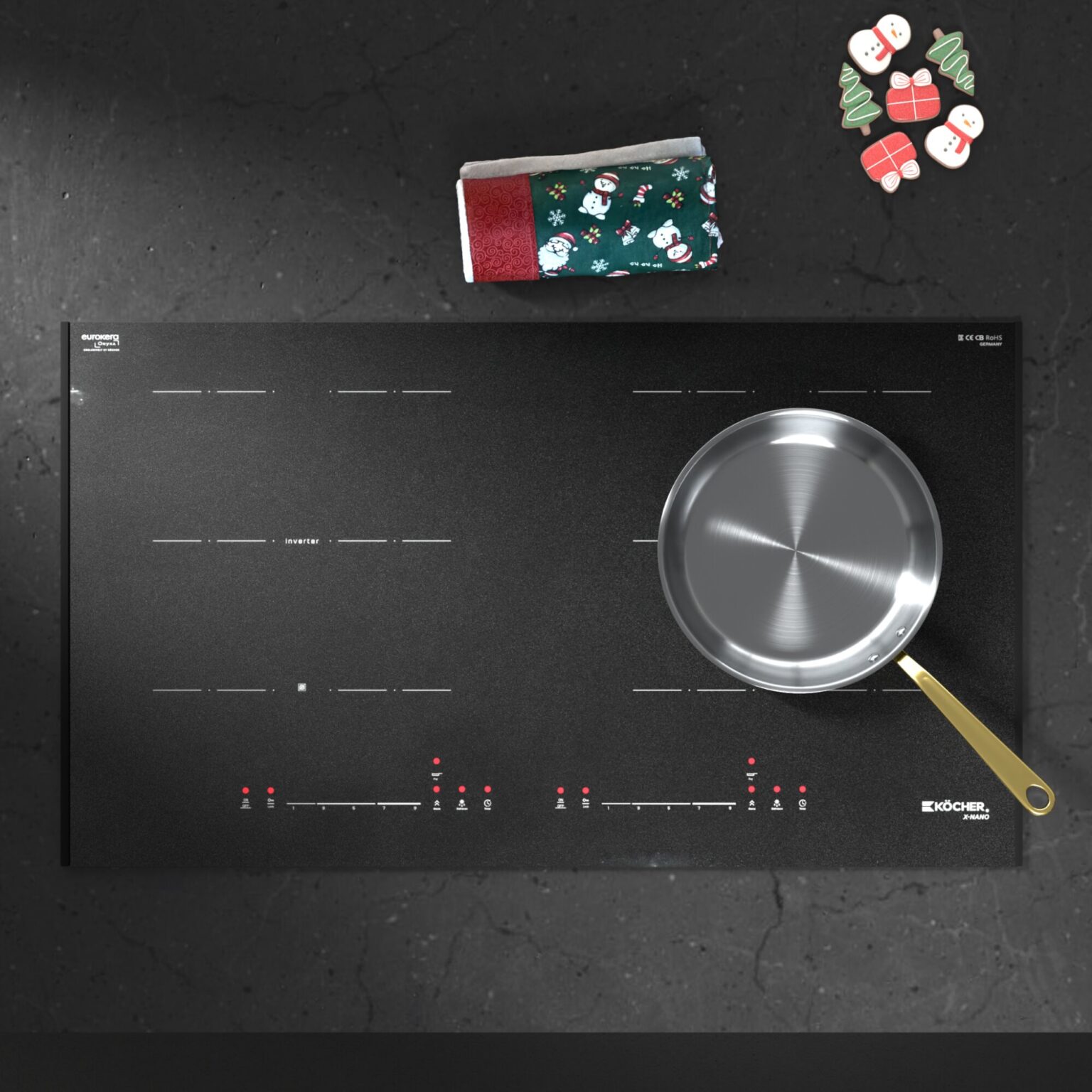Bếp từ đôi Kocher X-NANO 6 PRO