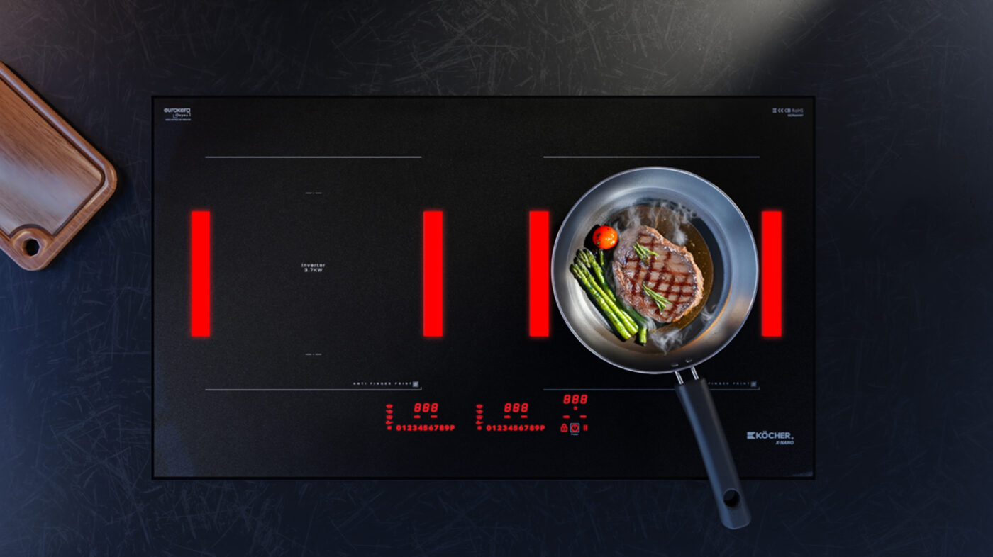 Bếp từ đôi Kocher X-NANO 9