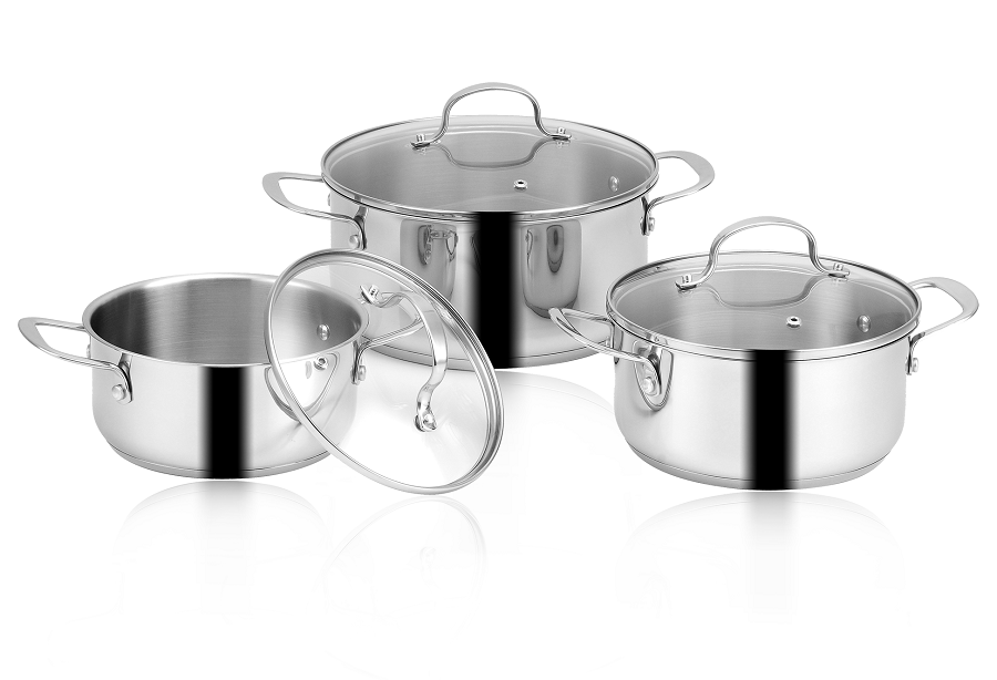 Bộ nồi inox 3 món Eurosun MC1605-Innovati