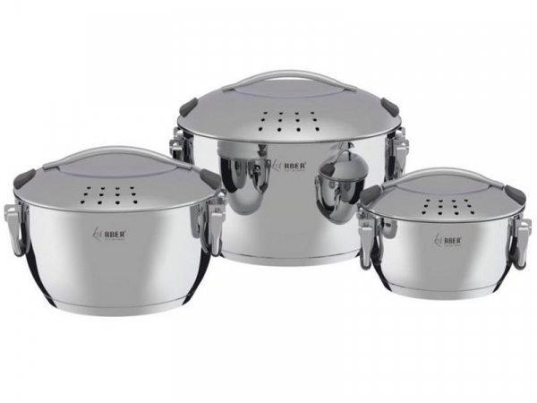 Bộ nồi inox 3 món Arber PHANTOM