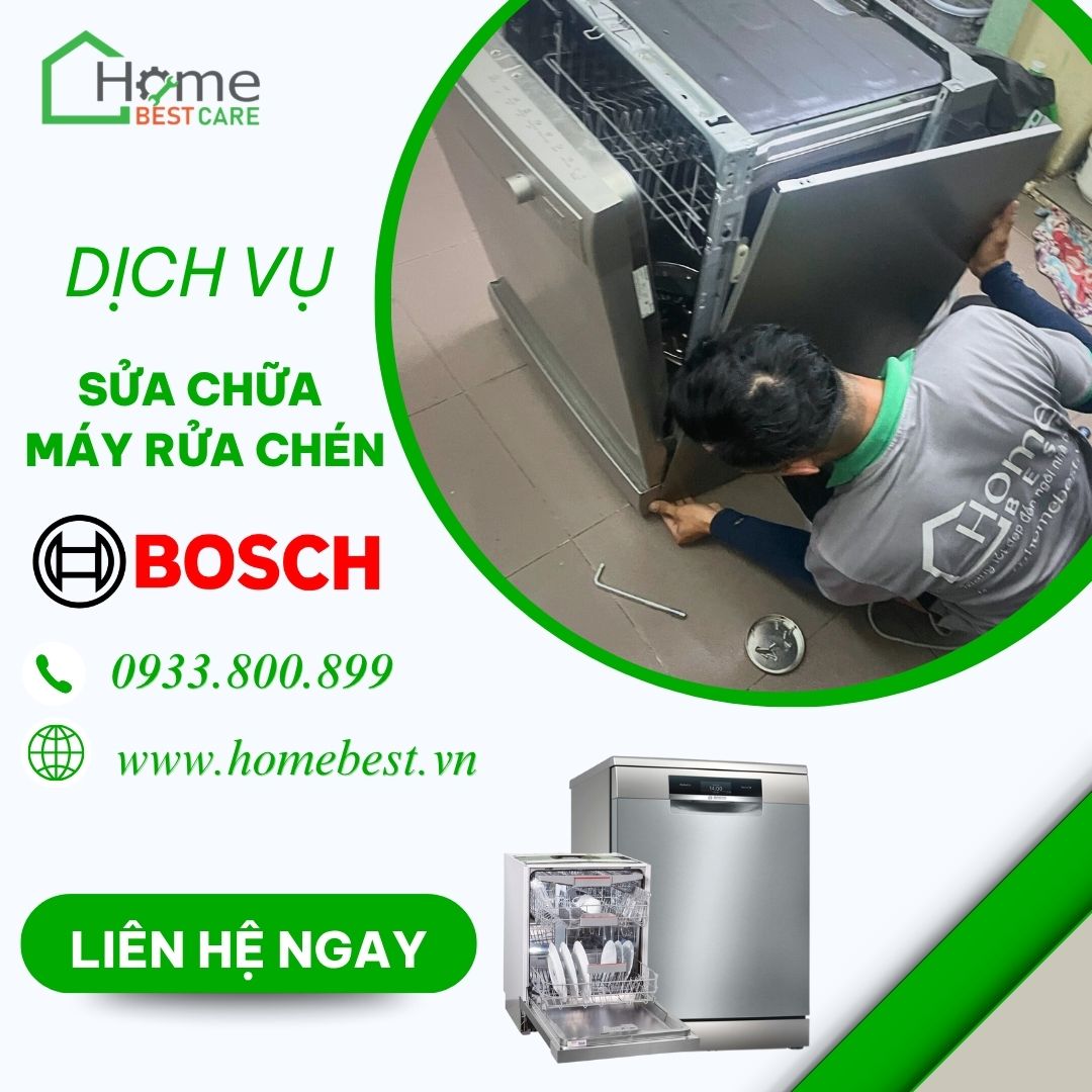 Sửa chữa máy rửa chén bát Bosch
