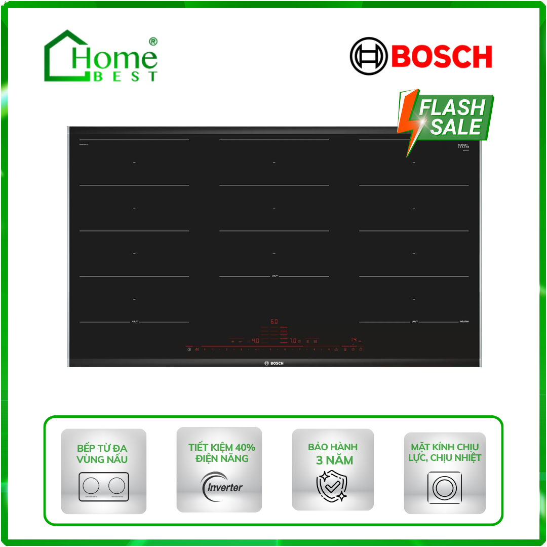 Bếp từ đa vùng nấu Bosch HMH.PXX975DC1E