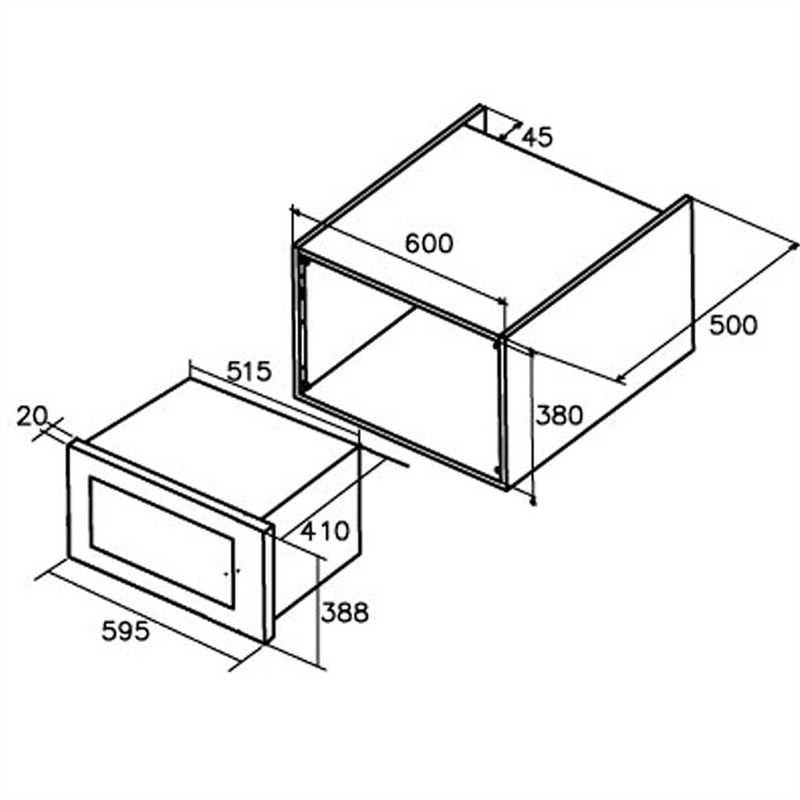 Lò vi sóng Cata MC 25 GTC BK