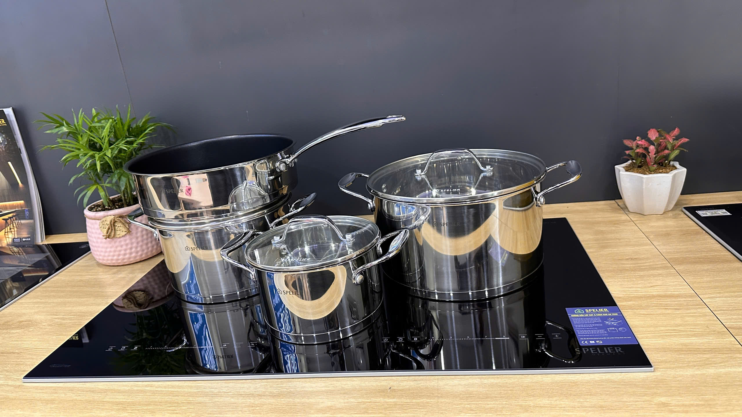 Bộ nồi inox 7 món Spelier VENUS