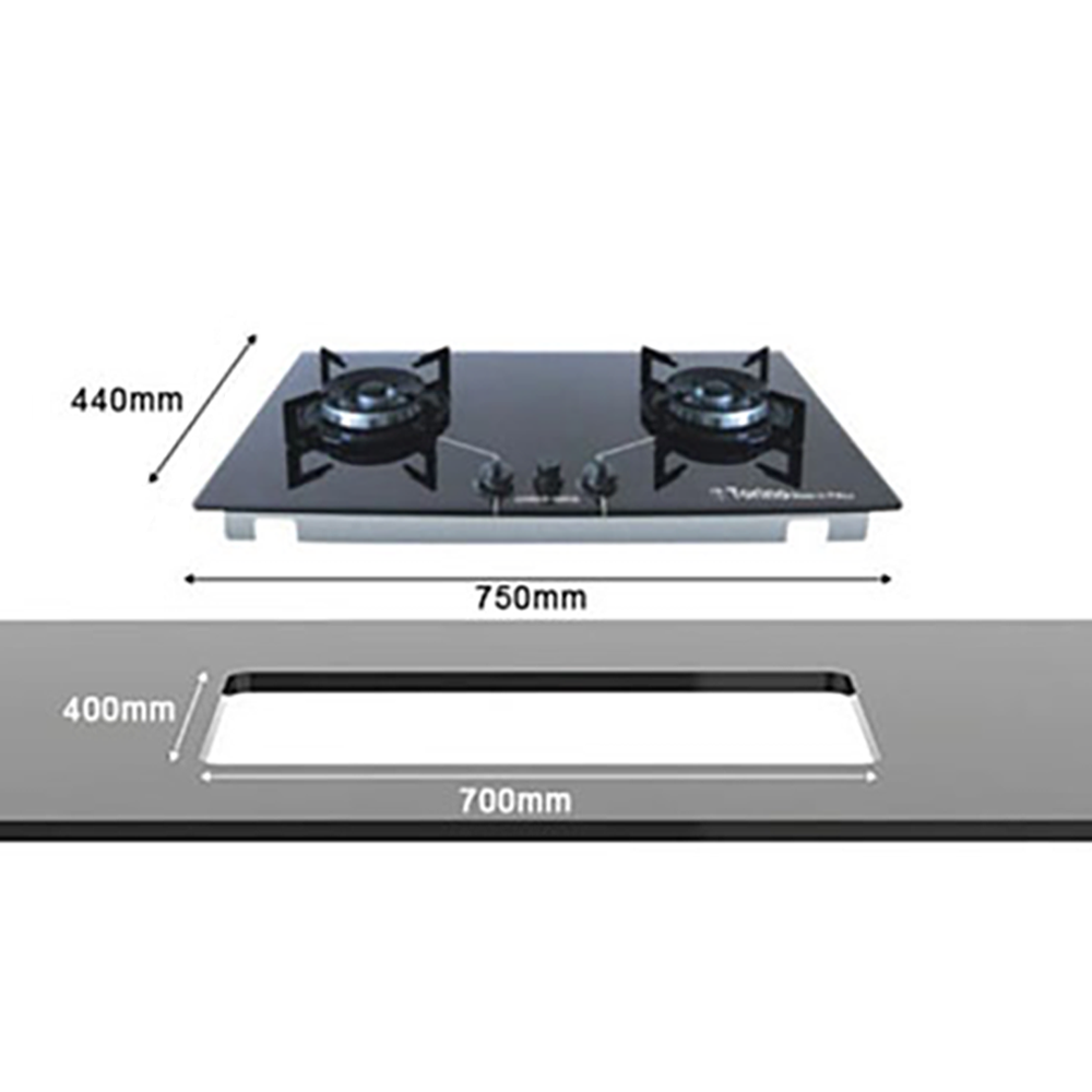 Bếp gas âm Torino C752WSC10NN