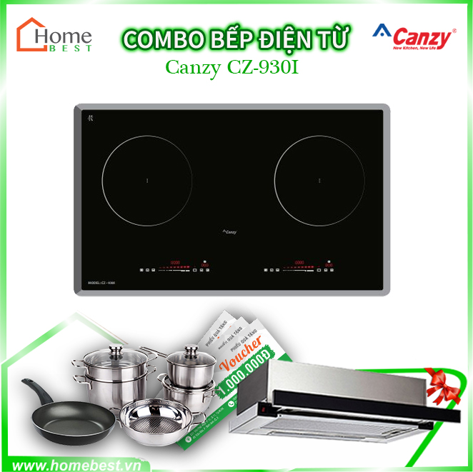 (Combo) Bếp từ đôi Canzy CZ-930I