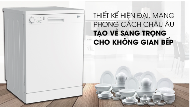 Máy rửa chén bát độc lập Beko DFN05311W