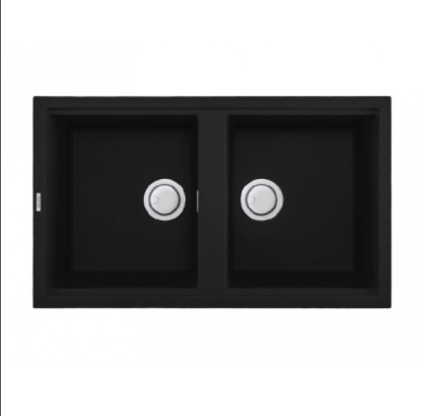 Chậu rửa bằng đá Malloca NERO K - 45040