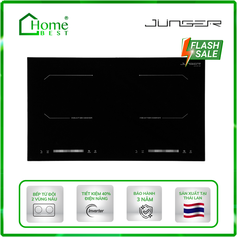 Bếp từ đôi Junger CEJ-202-II