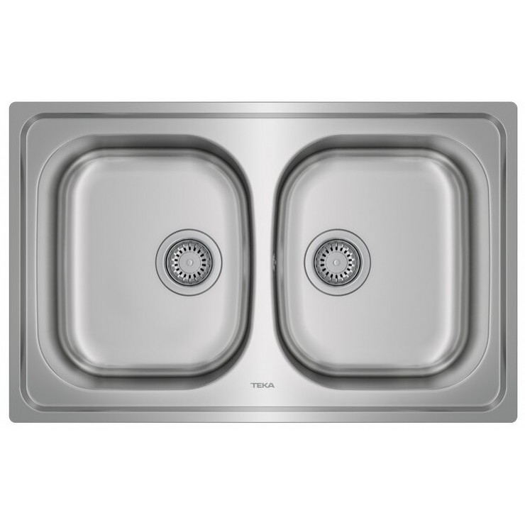 Chậu rửa 2 hộc Teka UNIVERSE 80T-XP 2B