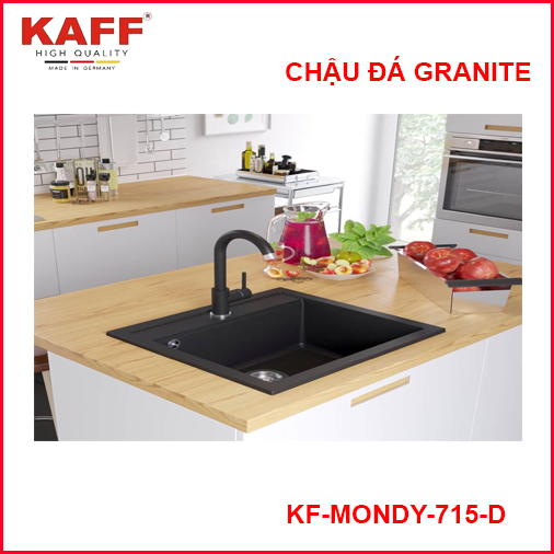 Chậu rửa đá Kaff GRANITE KF-MONDY-715-D
