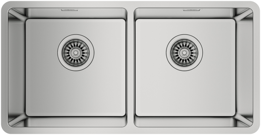 Chậu rửa INOX Teka BE LINEA RS15 2B 86