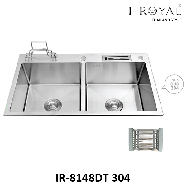 Chậu rửa inox I-ROYAL IR-8184DT
