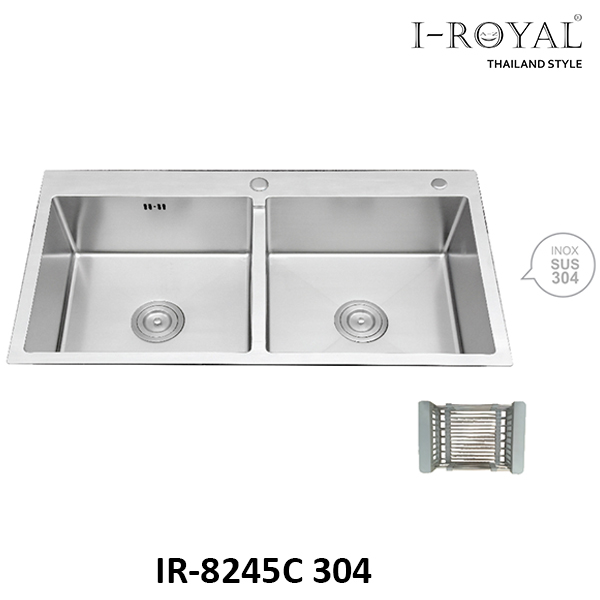 Chậu rửa inox I-ROYAL IR-8245C