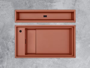 Chậu rửa bằng đá Malloca MYST K83S-K83L