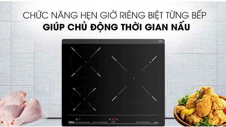 Bếp từ 3 vùng nấu Teka IBC 63010 BK MSS