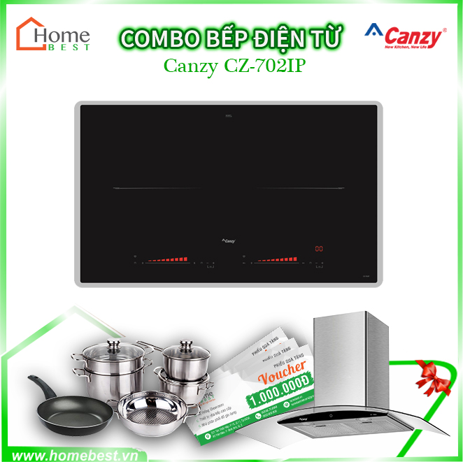 (Combo) Bếp từ đôi Canzy CZ-702IP