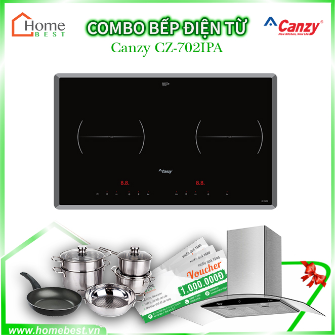 (Combo) Bếp từ đôi Canzy CZ-702IPA