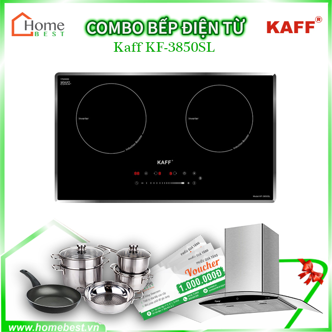 (Combo) Bếp từ đôi KAFF KF-3850SL