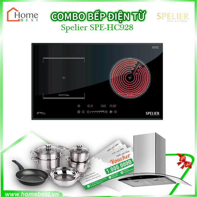 Combo bếp điện từ Spelier SPE-HC928