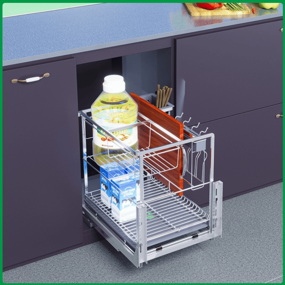 COMBO Phụ kiện tủ bếp cao cấp GROB (4 Món) - Combo 5