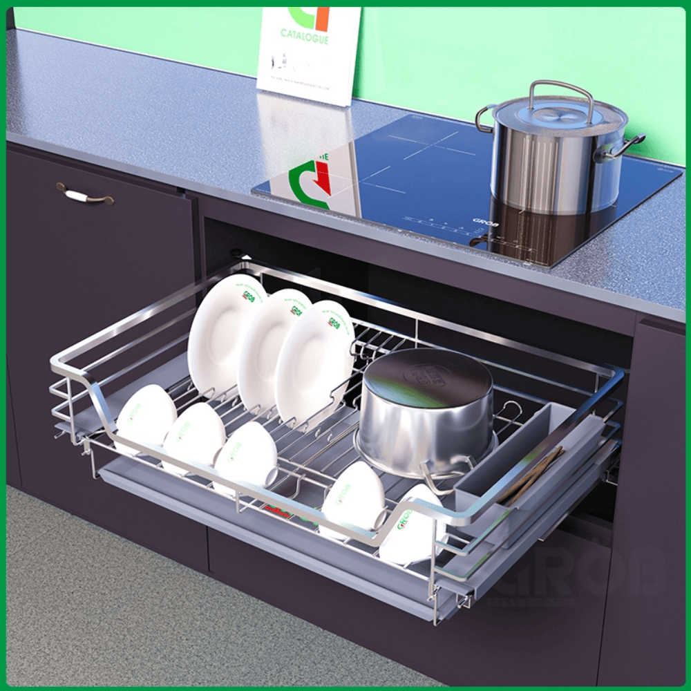 COMBO Phụ kiện tủ bếp cao cấp GROB (4 Món) - Combo 5