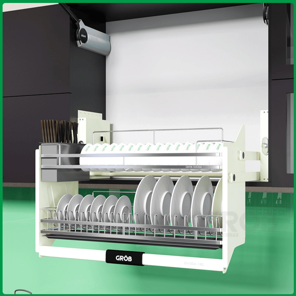 COMBO Phụ kiện tủ bếp cao cấp GROB (4 Món) - Combo 6