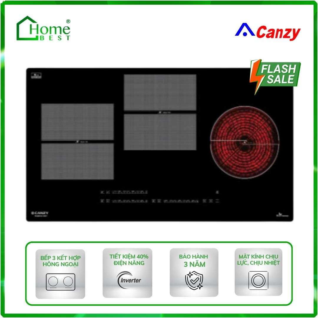 Bếp từ kết hợp hồng ngoại Canzy CZ 032T